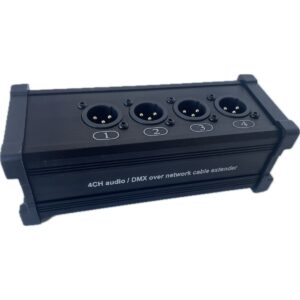 EXTREME RSAB5-4M MINI STAGEBOX EXTENDER AUDIO – DMX SU RJ45 CON 4 CONNETTORI XLR MASCHIO