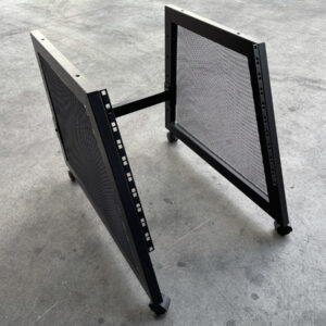 EXTREME RK10 CARRELLO ARMADIO PORTARACK 10U INCLINATO 10 UNITA’ RACK CON 4 RUOTE EX-DEMO