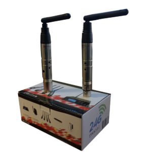 EXTREME WI-TR DMX WIRELESS TRANSCEIVER SYSTEM 2.4GHZ MINI TRASMETTITORE+RICEVITORE+ALIMENTATORI CONTROLLO PAR EFFETTI LUCE MIXER CONTROLLER