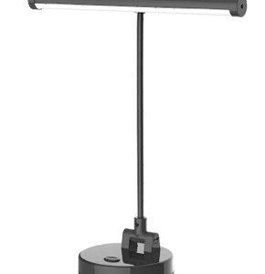 F-ZONE FL-9029 LAMPADA DA LEGGIO E DA TAVOLO A LED 10 LED A BATTERIE O ALIMENTATORE INCLUSO COLORE GRIGIO