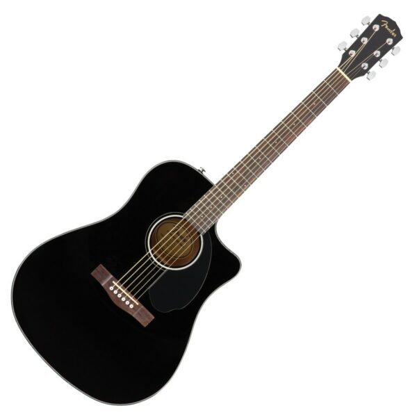 FENDER CD60CE BLACK CHITARRA ACUSTICA ELETTRIFICATA CUTWAY NERA