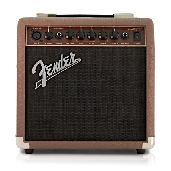 FENDER ACOUSTASONIC 15 AMPLIFICATORE 15 WATT PER CHITARRA ACUSTICA E VOCE