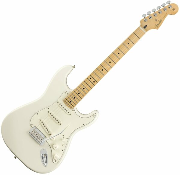 FENDER PLAYER STRATOCASTER MN POLAR WHITE CHITARRA ELETTRICA BIANCO POLARE