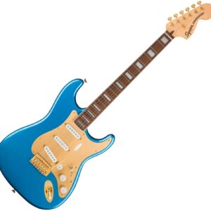FENDER SQUIER STRATOCASTER 40TH ANNIVERSARY GOLD EDITION CHITARRA ELETTRICA 21 TASTI LAKE PLACID BLUE