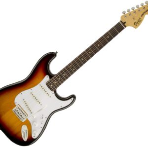 FENDER SQUIER VINTAGE MODIFIED STRATOCASTER CHITARRA ELETTRICA 21 TASTI 3 SINGLE COIL COLORE BROWN SUNBURST
