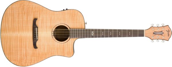 FENDER TBUCKET 400CE FLM MPL RW NAT V3 CHITARRA ACUSTICA ELETTRIFICATA