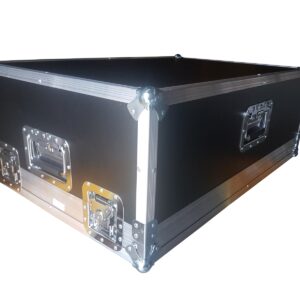 EXTREME FLIGHT CASE PER MIDAS M32R LIVE 4 FARFALLE PER BLOCCAGGIO 3 MANIGLIE PER TRASPORTO INTERNO IN SCHIUMA