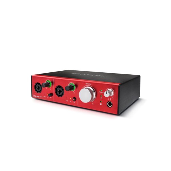 FOCUSRITE CLARETT+ 2PRE INTERFACCIA AUDIO THUNDERBOLT 10 IN 4 OUT ADAT MIDI