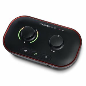 FOCUSRITE VOCASTER ONE INTERFACCIA AUDIO USB-C 1 INPUT / 2 OUTPUT