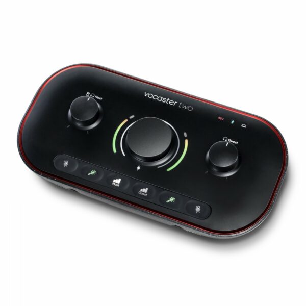 FOCUSRITE VOCASTER TWO INTERFACCIA AUDIO USB-C BLUETOOTH 2 INPUT / 2 OUTPUT