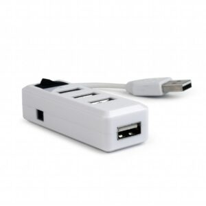 GEMBIRD UHB-U2P4-21 HUB USB 4 PORTE CON SWITCH ON-OFF