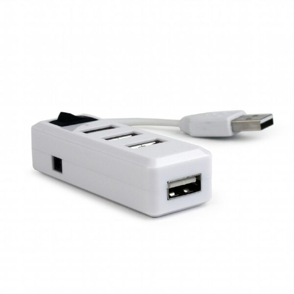 GEMBIRD UHB-U2P4-21 HUB USB 4 PORTE CON SWITCH ON-OFF
