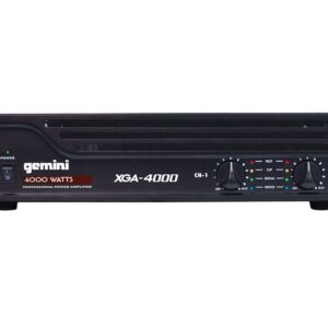 GEMINI XGA4000 FINALE DI POTENZA STEREO 350 WATT SPEAKON + CONNETTORI A MORSETTO