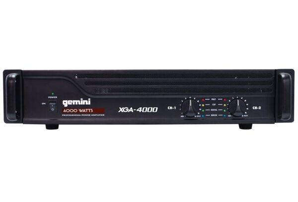 GEMINI XGA4000 FINALE DI POTENZA STEREO 350 WATT SPEAKON + CONNETTORI A MORSETTO