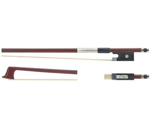 GEWA 404012 ARCHETTO X VIOLINO 3/4 CON CRINI NATURALI NASETTO IN EBANO E ASTA TONDA