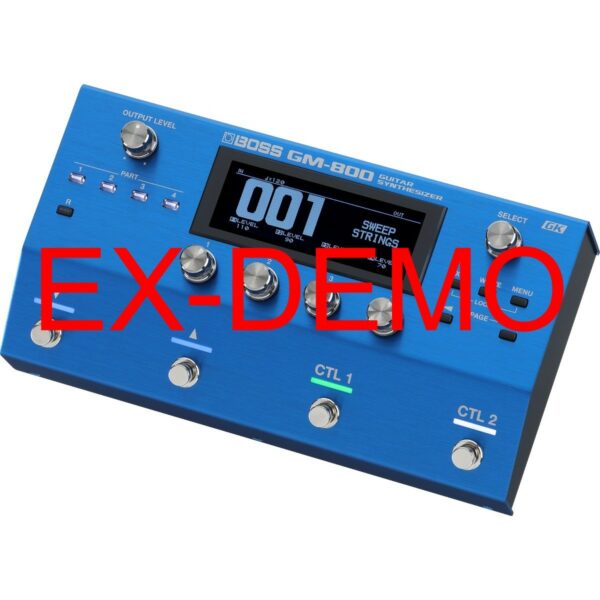 Boss gm-800 ex-demo guitar synth