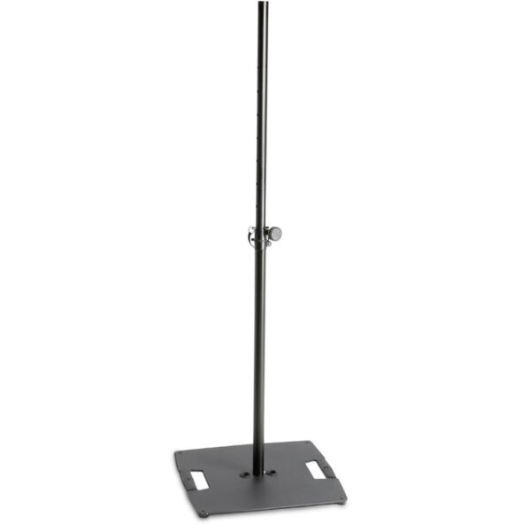 GRAVITY LS 331 B SUPPORTO PER ILLUMINAZIONE O SPEAKER CON BASE QUADRATA IN ACCIAIO