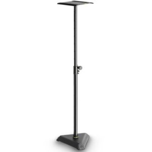 GRAVITY SP3202 STATIVO PER MONITOR DA STUDIO IN ACCIAIO COLORE NERO