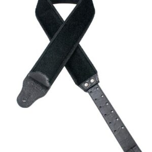 RIGHTON STRAPS LIZARD BLACK TRACOLLA PER CHITARRA E BASSO