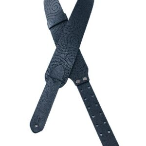 RIGHTON STRAPS PIERCED BLACK TRACOLLA PER CHITARRA E BASSO