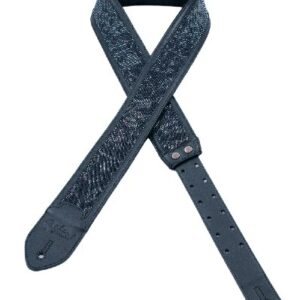 RIGHTON STRAPS SHINY BLACK TRACOLLA PER CHITARRA E BASSO