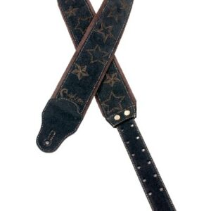 RIGHTON STRAPS STARS BLACK TRACOLLA PER CHITARRA E BASSO