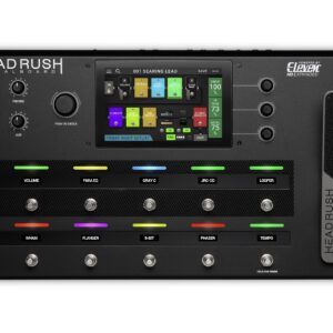 HEADRUSH PEDALBOARD PEDALIERA MULTIEFFETTO PER CHITARRA CON MODELLI DI AMPLIFICATORI CABINET MICROFONI ED EFFETTI + INTERFACCIA AUDIO USB