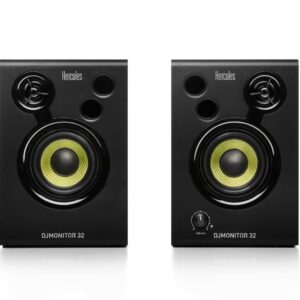HERCULES DJ MONITOR 32 COPPIA MONITOR DA STUDIO ATTIVI 30W 3″ 2 VIE
