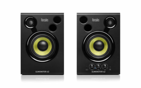 HERCULES DJ MONITOR 42 COPPIA MONITOR DA STUDIO ATTIVI 40W 4" 2 VIE
