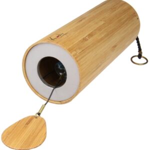 KOSHI (HOKEMA SHANTI) WIND CHIMES AQUA CARILLON ARTIGIANALE ACQUA IN BAMBOO FATTO A MANO IN FRANCIA SALDATO IN ARGENTO SU METALLO MADE IN EUROPE