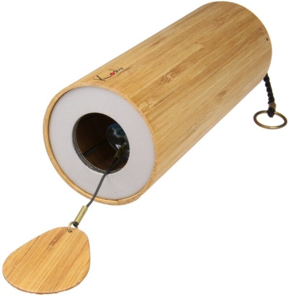 KOSHI (HOKEMA SHANTI) WIND CHIMES AQUA CARILLON ARTIGIANALE ACQUA IN BAMBOO FATTO A MANO IN FRANCIA SALDATO IN ARGENTO SU METALLO MADE IN EUROPE