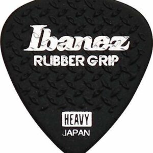 IBANEZ PA16HRG-BK BLACK PLETTRI IN GOMMA ANTISCIVOLO CONFEZIONE 50 PLETTRI COLORE NERO