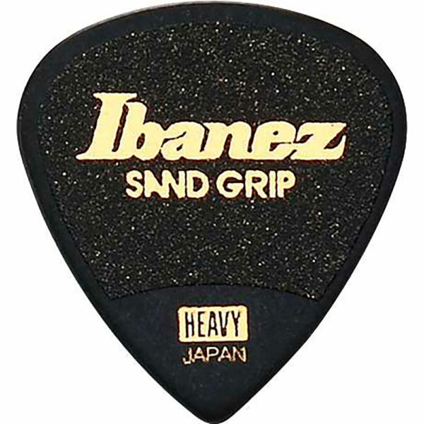 IBANEZ PA16HSG BK BLACK 50 PEZ. PLETTRI HEAVY NERI CON GRIP SABBIATO COLORE NERO