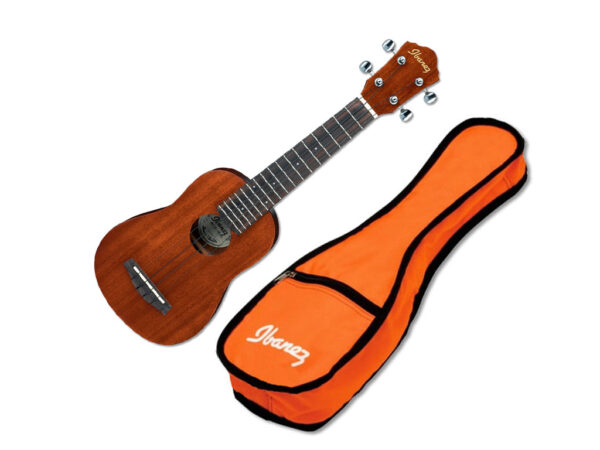 IBANEZ UKS10 UKULELE SOPRANO NATURALE CON BORSA