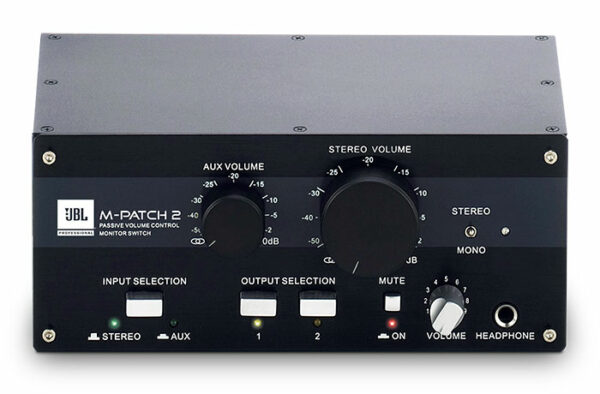 JBL M-PATCH 2 CONTROLLO VOLUME PASSIVO E SWITCH BOX MONITOR
