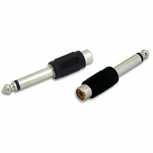 KARMA CA8245 COPPIA ADATTATORI AUDIO RCA 6,3mm