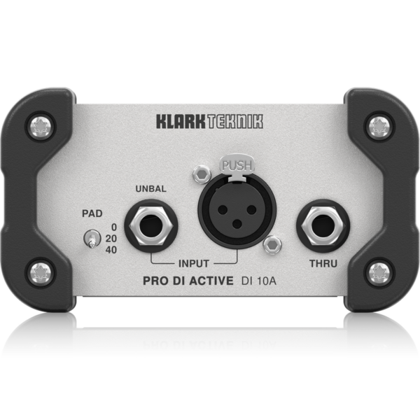 KLARK TEKNIK DI 10A DI BOX ATTIVA CON TRASFORMATORI MIDAS ALIMENTAZIONE PHANTOM / BATTERIA 9V