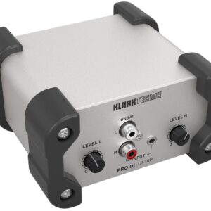KLARK TEKNIK DI-10P DI-BOX PASSIVA INPUT STEREO TRASFORMATORE MIDAS USCITA MONO SOMMATA