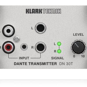 KLARK TEKNIK DN30T CONVERTITORE AUDIO DANTE 2 CANALI A/D 96KHZ