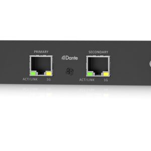 KLARK TEKNIK DN32-DANTE SCHEDA ESPANSIONE AUDINATE 32CH MIDAS M32 BEHRINGER X32
