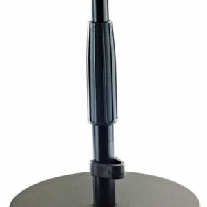 KONIG & MEYER 23325 SUPPORTO DA TAVOLO PER MICROFONO PROFESSIONALE DI COLORE NERO