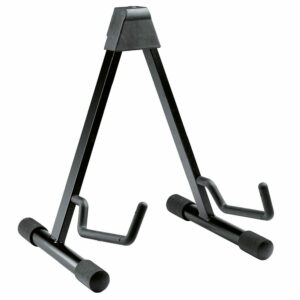 KONIG & MEYER 17541 STAND PER CHITARRA ELETTRICA ED ACUSICA IN ACCIAIO CON BLOCCAGGIO A SCATTO
