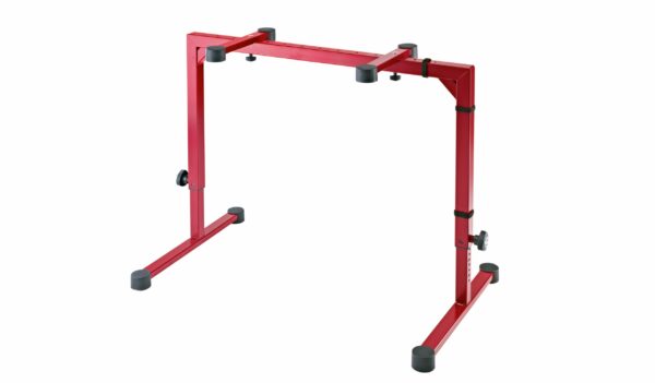 KONIG & MEYER 18810 RED SUPPORTO PER TASTIERA OMEGA CARICO 80KG COMPLETAMENTE REGOLABILE COLORE ROSSO