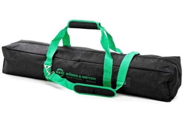 KONIG & MEYER 21315 BORSA PER 6 ASTE MICROFONICHE RESISTENTE ALL'ACQUA MANIGLIE IMBOTTITE + TASCA INTERNA