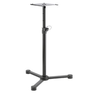 KONIG & MEYER 26720 STAND PER MONITOR DA STUDIO TRIPOIDE AD ALTEZZA REGOLABILE COLORE NERO