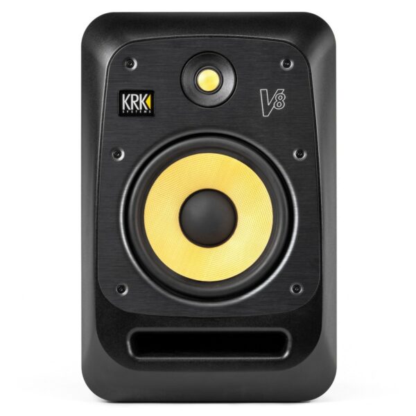 KRK V8 S4 BLACK MONITOR DA STIDIO ATTIVO 2 VIE 8" - 1" 230 WATT