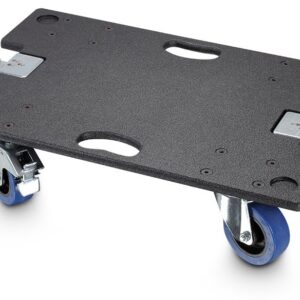 LD SYSTEMS MAUI 44 G2 CB SKATE PANNELLO 4 RUOTE TRASPORTO SISTEMA MAUI44G2 COLONNA SUB-SATELLITI