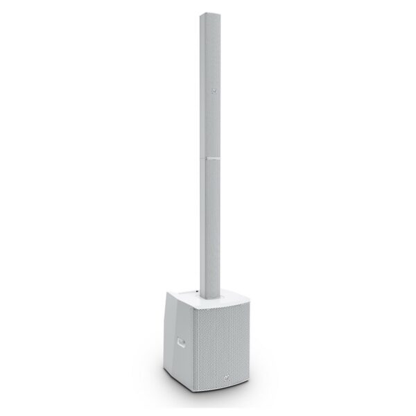 LD SYSTEMS MAUI28-G3 W SISTEMA PA PORTATILE A COLONNA BLUETOOTH MIXER 2000 WATT BIANCO
