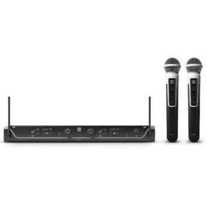 LD SYSTEMS U306 HHD 2 DUAL DOPPIO RADIOMICROFONO PALMARE UHF 665 – 679 MHz