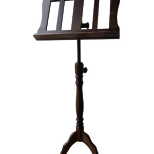 LEGGIO BAROCCO MADE IN EUROPE TUTTO FRASSINO BARRA E CHIUSURE LEGNO FINITURA MOGANO REGOLABILE ALTEZZA E INCLINAZIONE